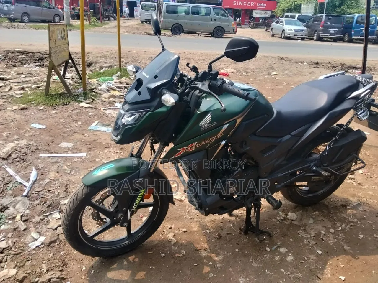 Honda X-Blade 160 2021 Green