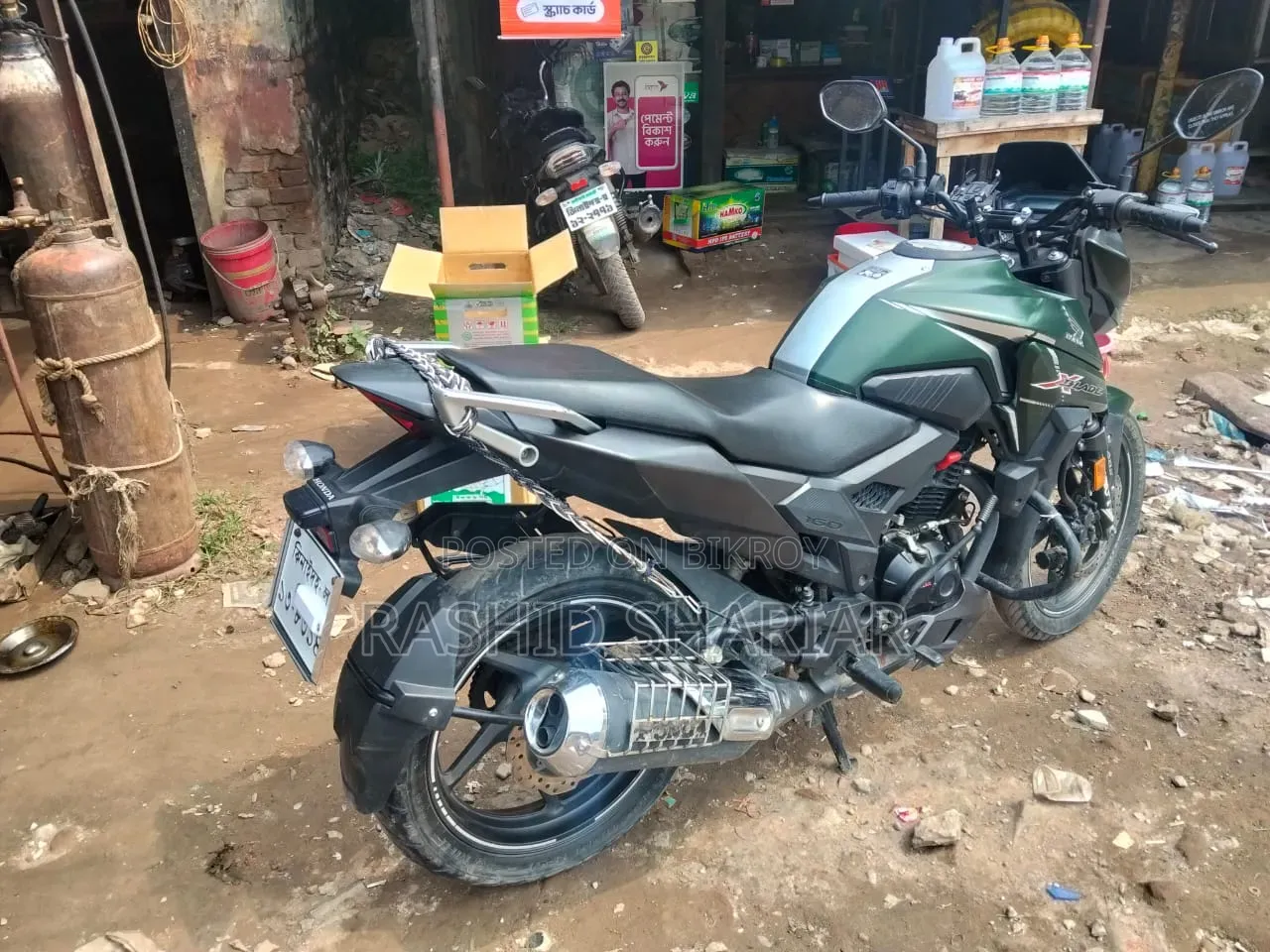 Honda X-Blade 160 2021 Green