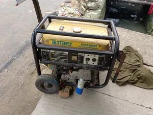 Urgent Sale: Butterfly 6500 Watt Generator in Good Condition Used