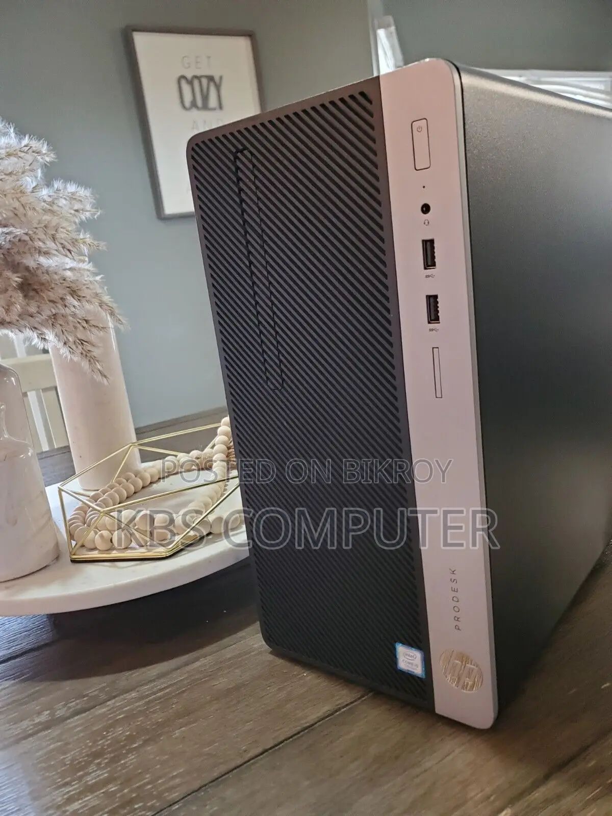 Desktop Computer HP 4GB Intel Core i3 SSD 128GB