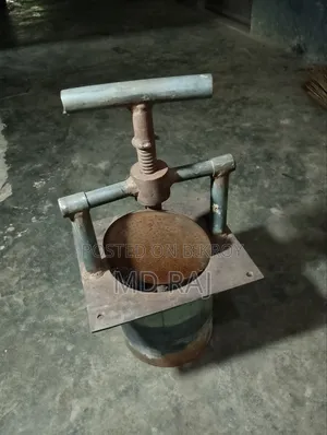 Chanachur making machine and all related cauldrons and items will be sold
