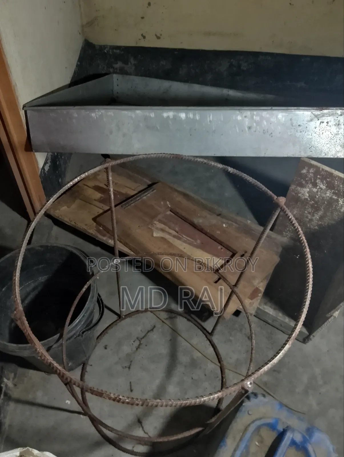 Chanachur making machine and all related cauldrons and items will be sold