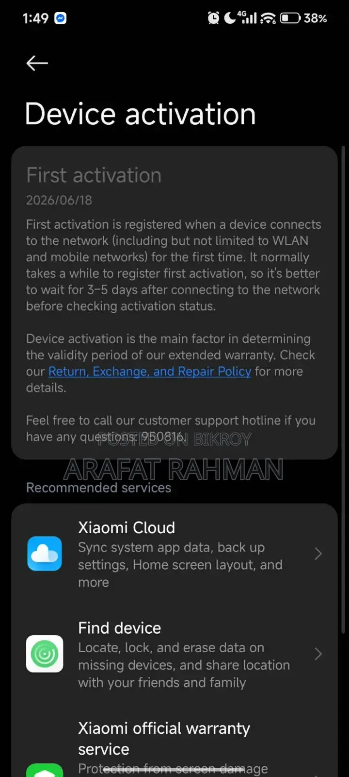 Xiaomi Redmi Note 14 Pro 256 GB Purple