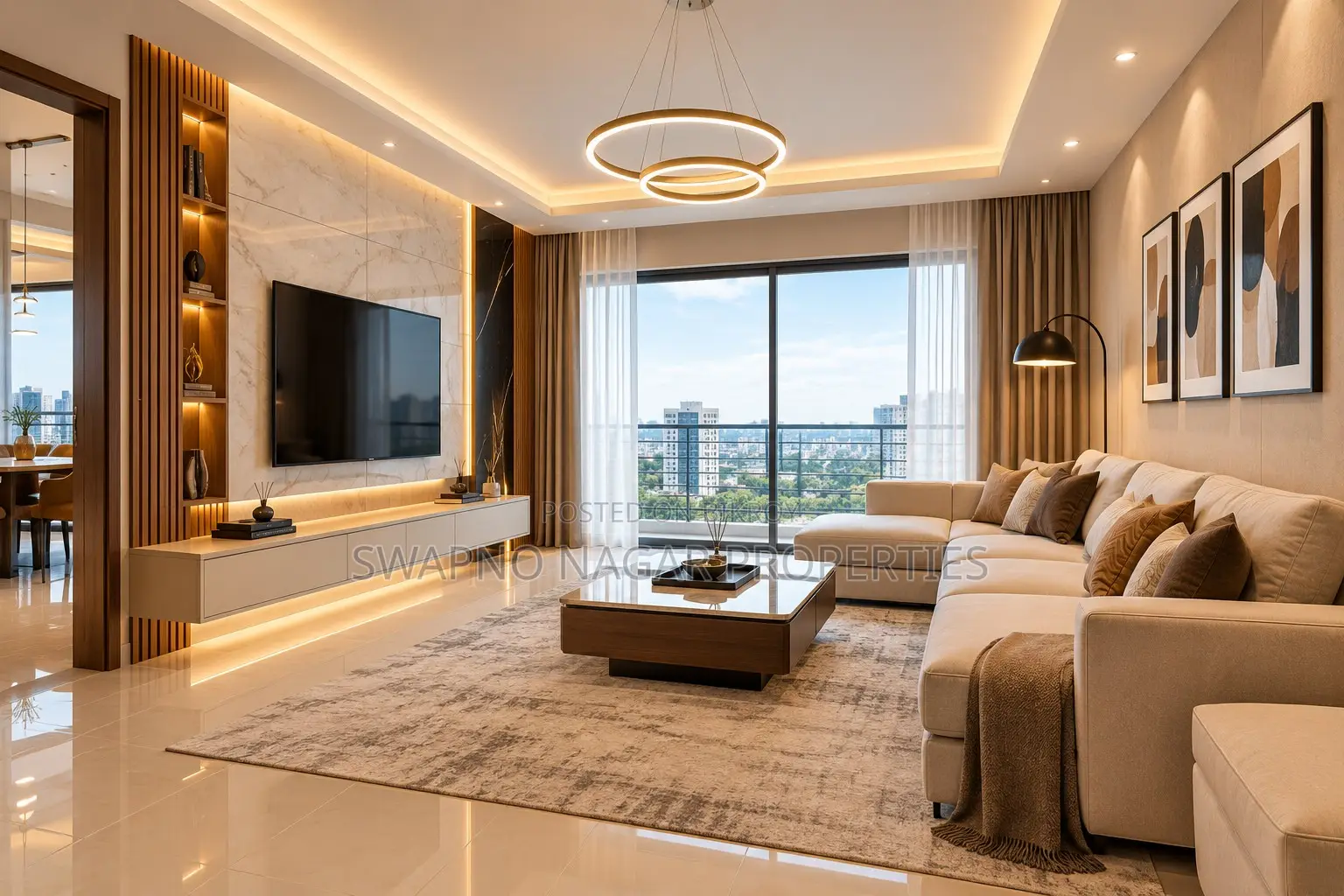 3-Bedroom Apartment in Swapno Nir-2, Basundhara for Sale