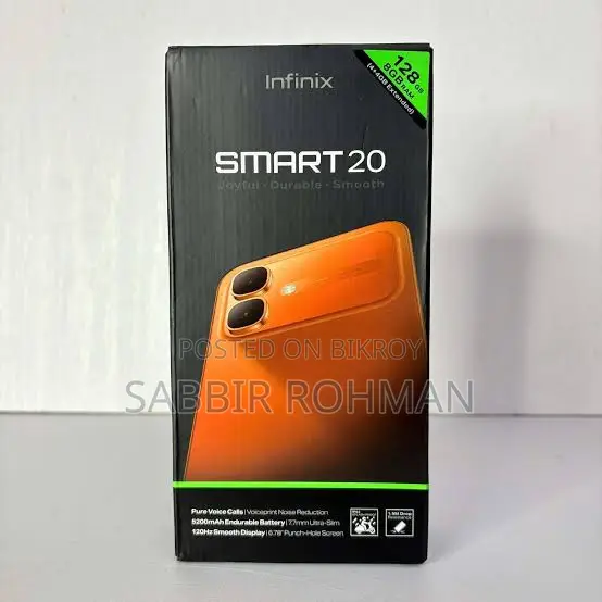 Infinix Smart 20 64 GB Silver