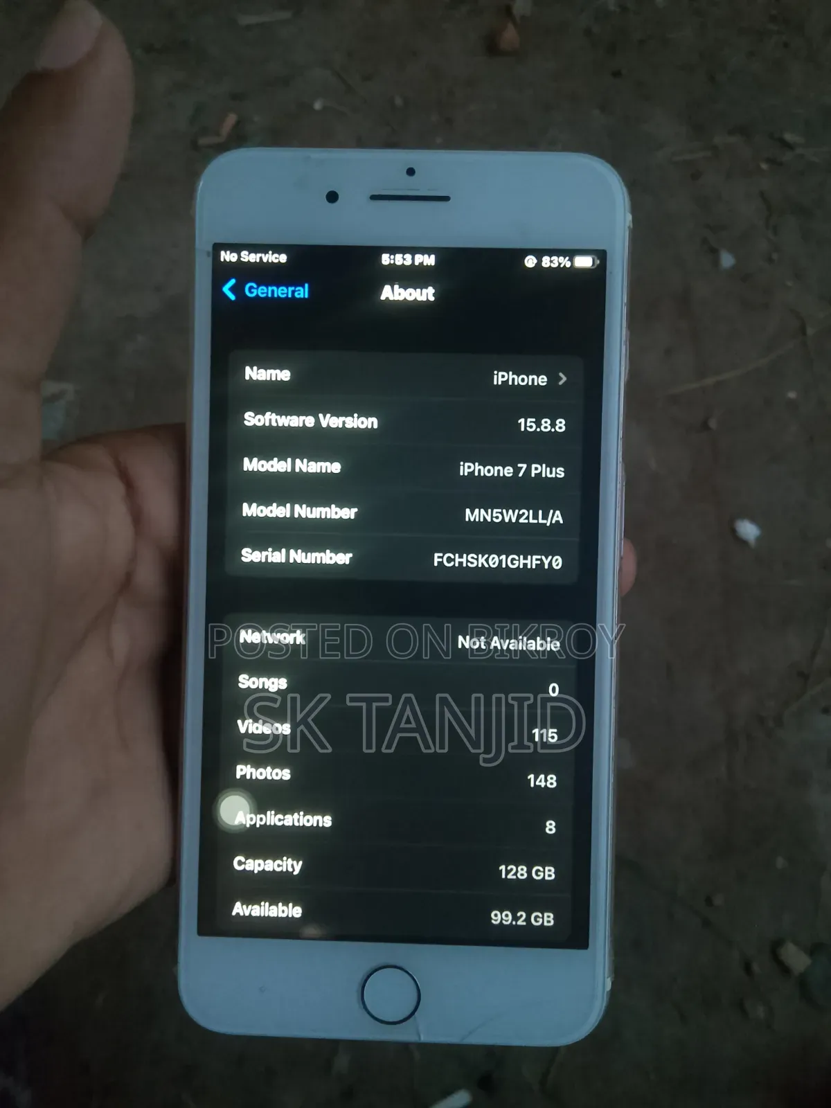 Apple iPhone 7 Plus 128 GB Rose Gold