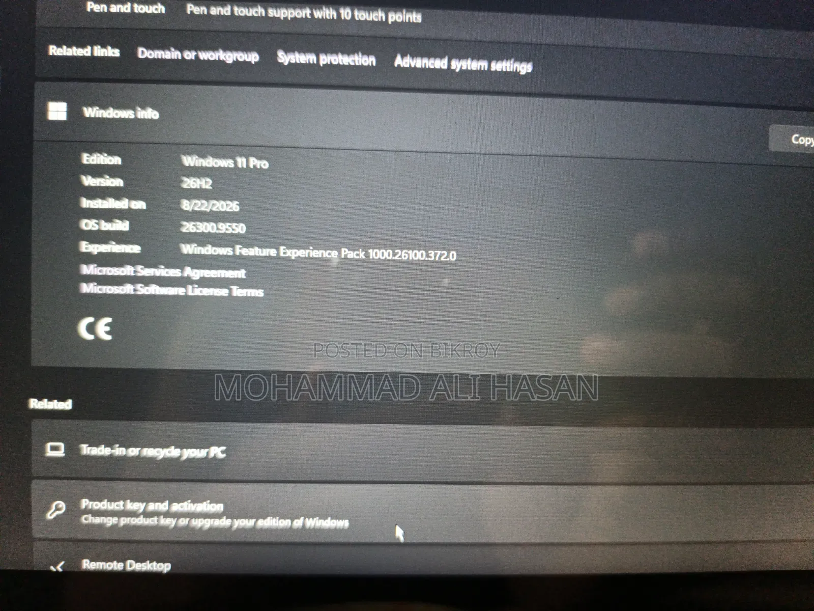 Laptop Lenovo Yoga 11e 8GB Intel Core i3 SSD 256GB