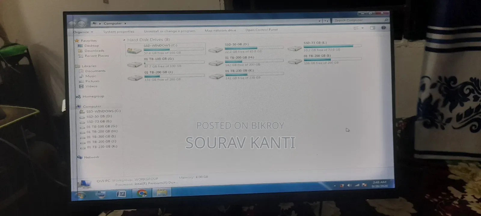 24" Borderless MI Monitor