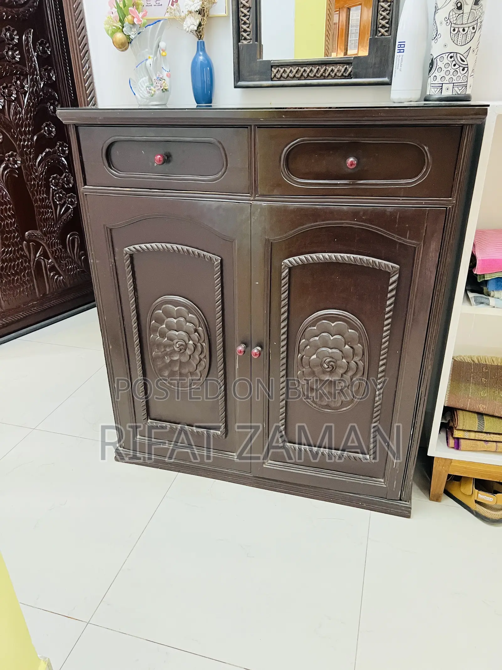 Wooden Shoe Box