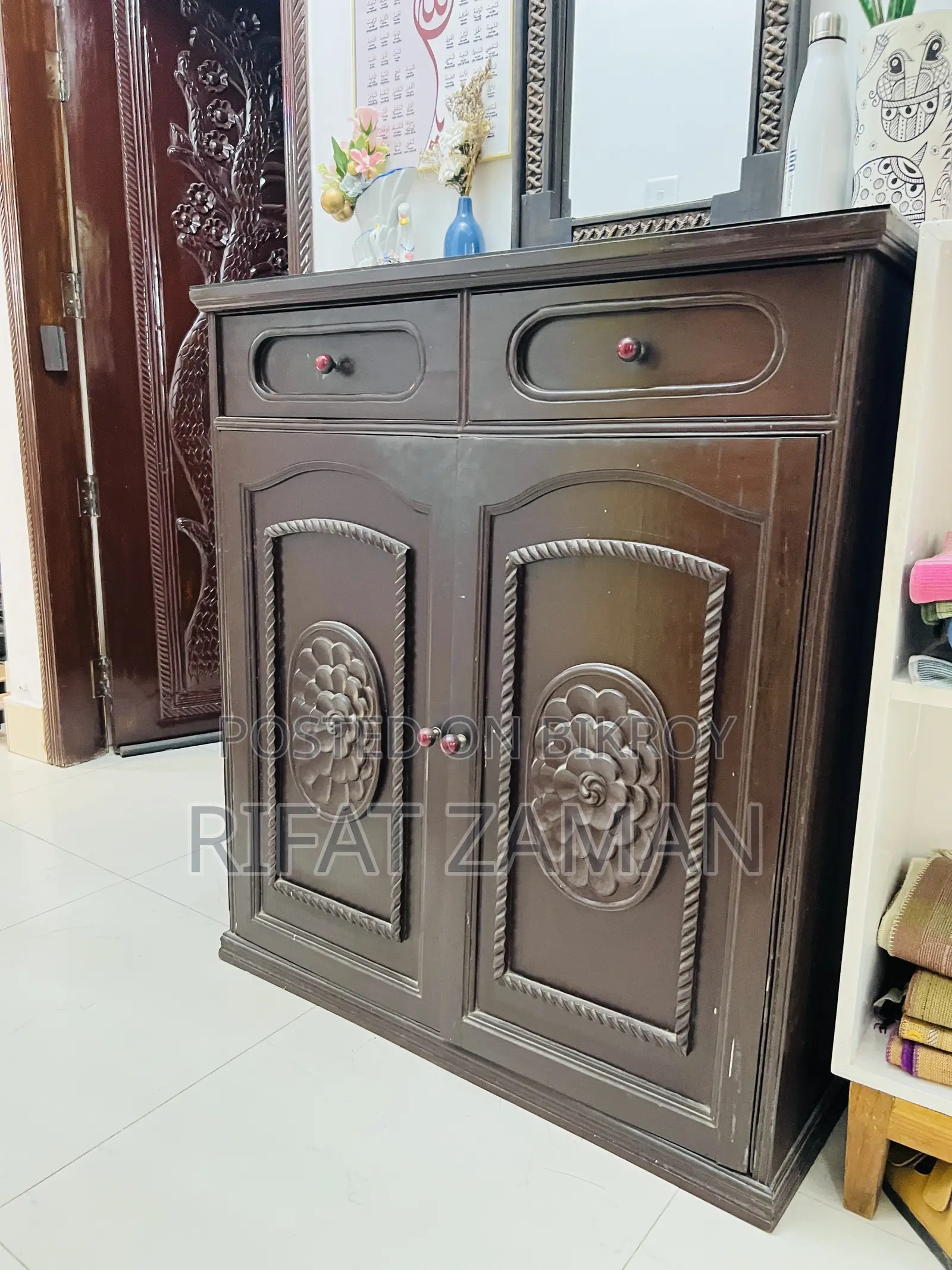 Wooden Shoe Box