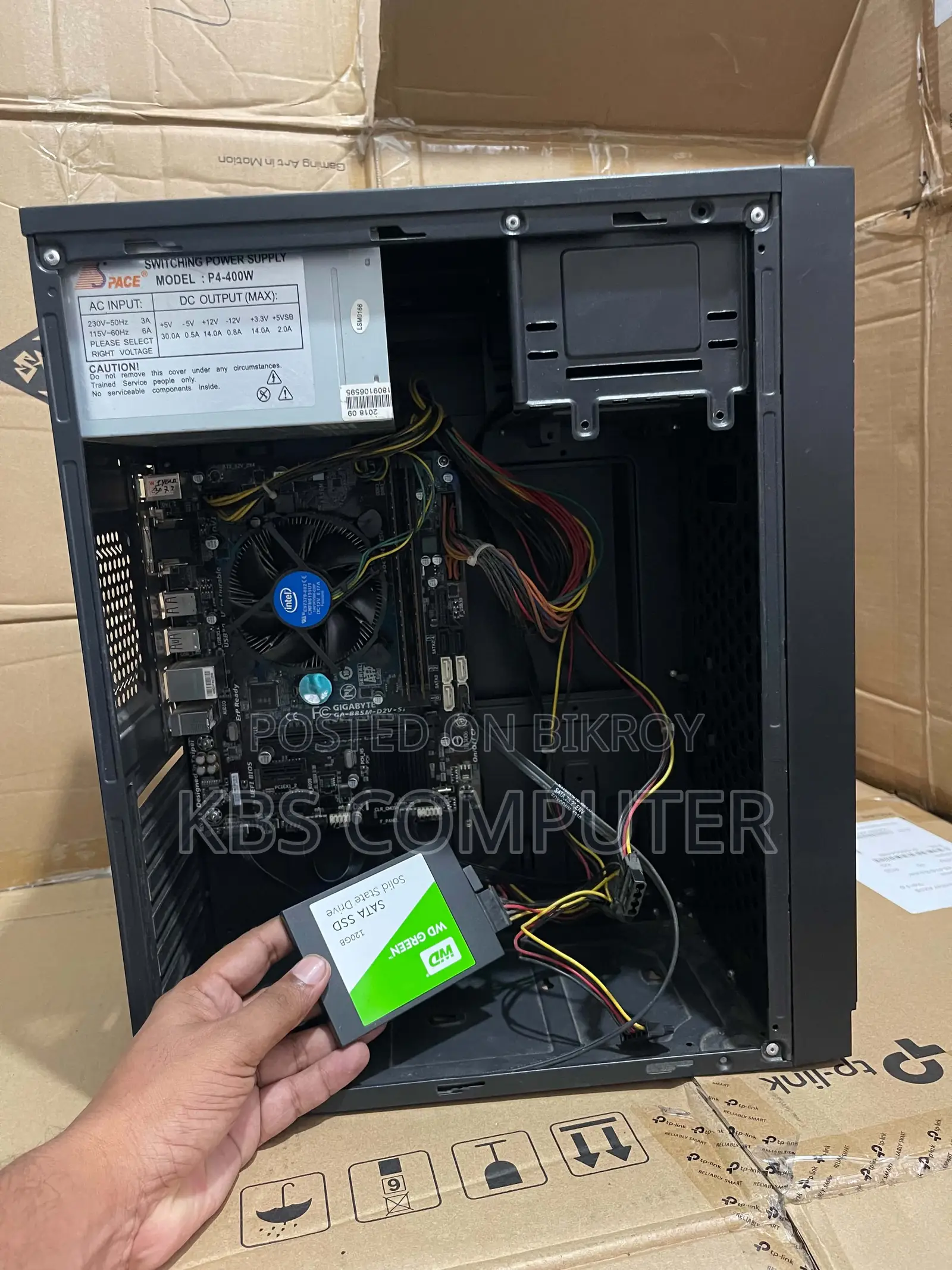 Desktop Computer Gigabyte 8GB Intel Core i5 SSD 128GB
