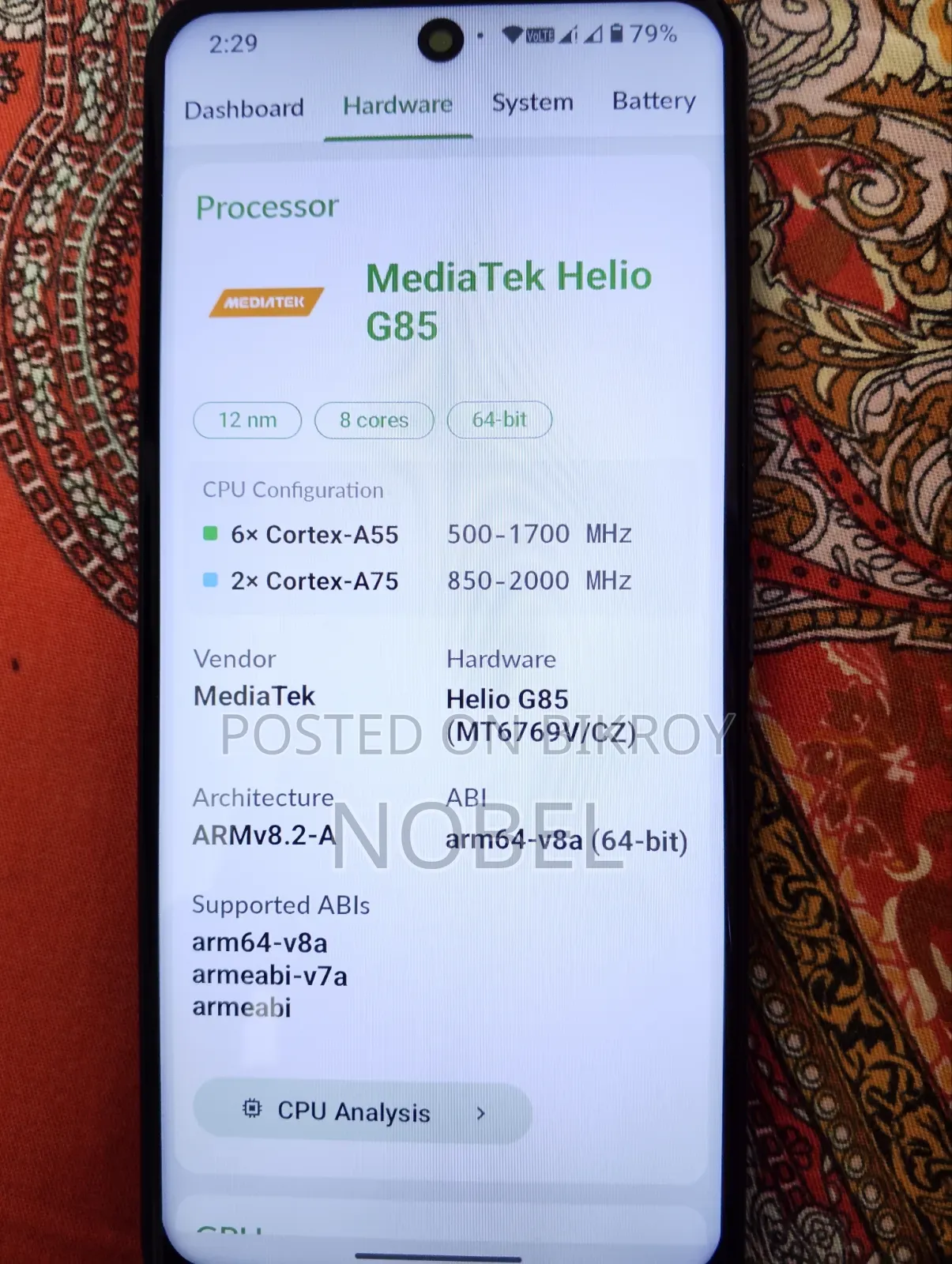 Mobile Phone 64 GB Gray