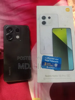 শাওমি রেডমি নোট ১৩ প্রো ৫জি ৫১২ জিবি ব্ল্যাক