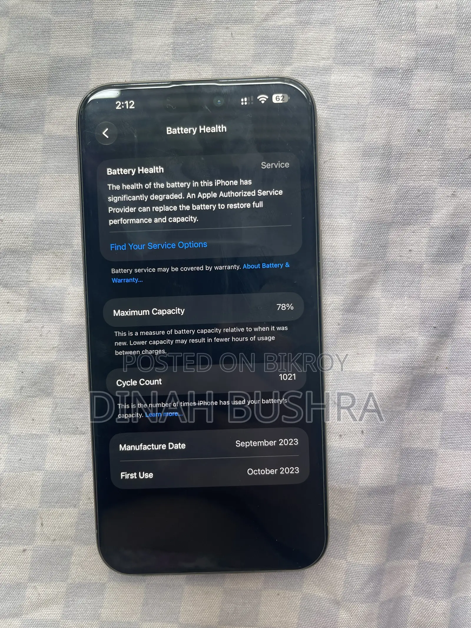 Apple iPhone 15 Pro Max 256 GB