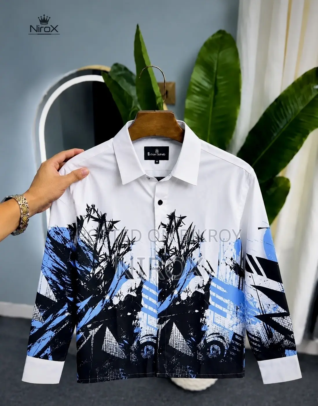 Mash Fabric Cotton Shirt