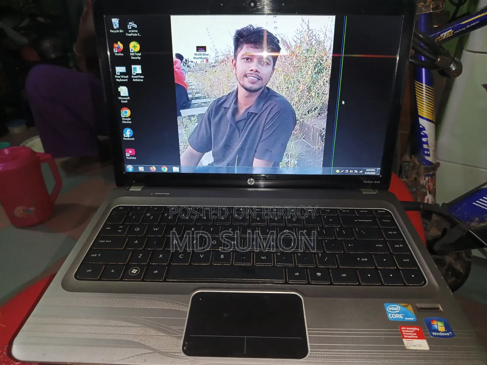 Laptop HP Pavilion DM4 4GB Intel Core i5 eMMC 16 GB