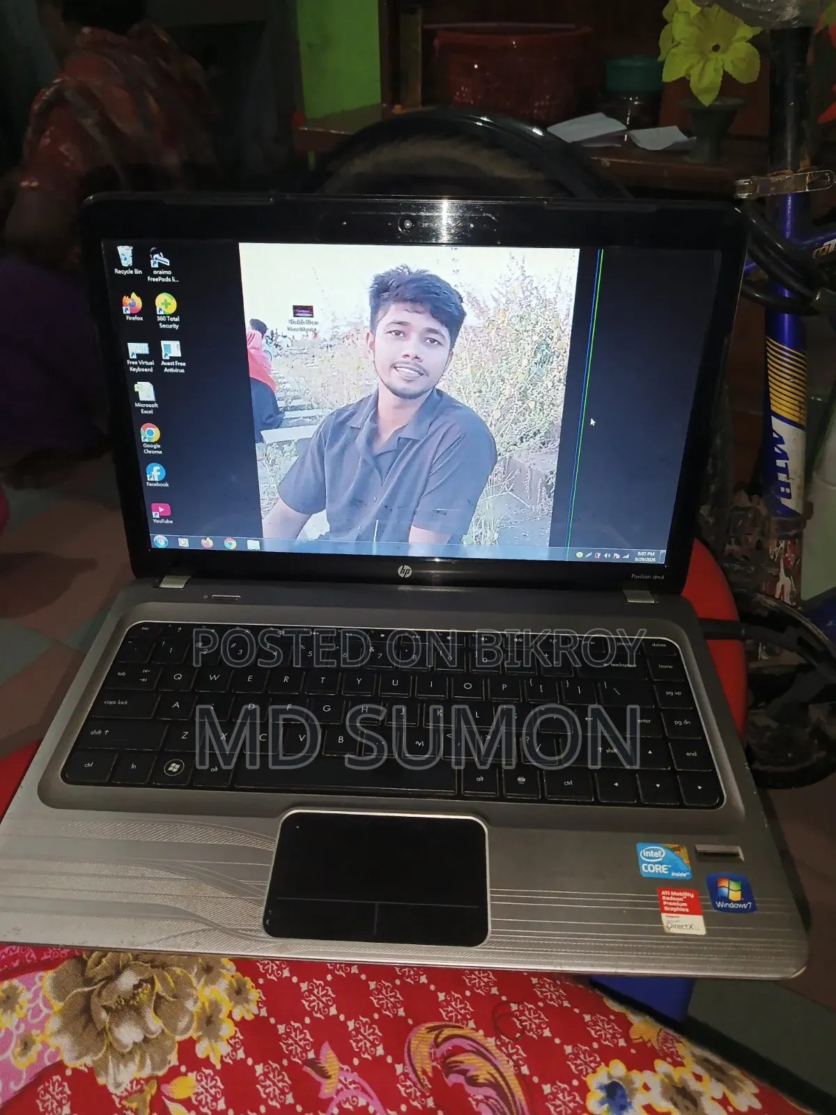 Laptop HP Pavilion DM4 4GB Intel Core i5 eMMC 16 GB