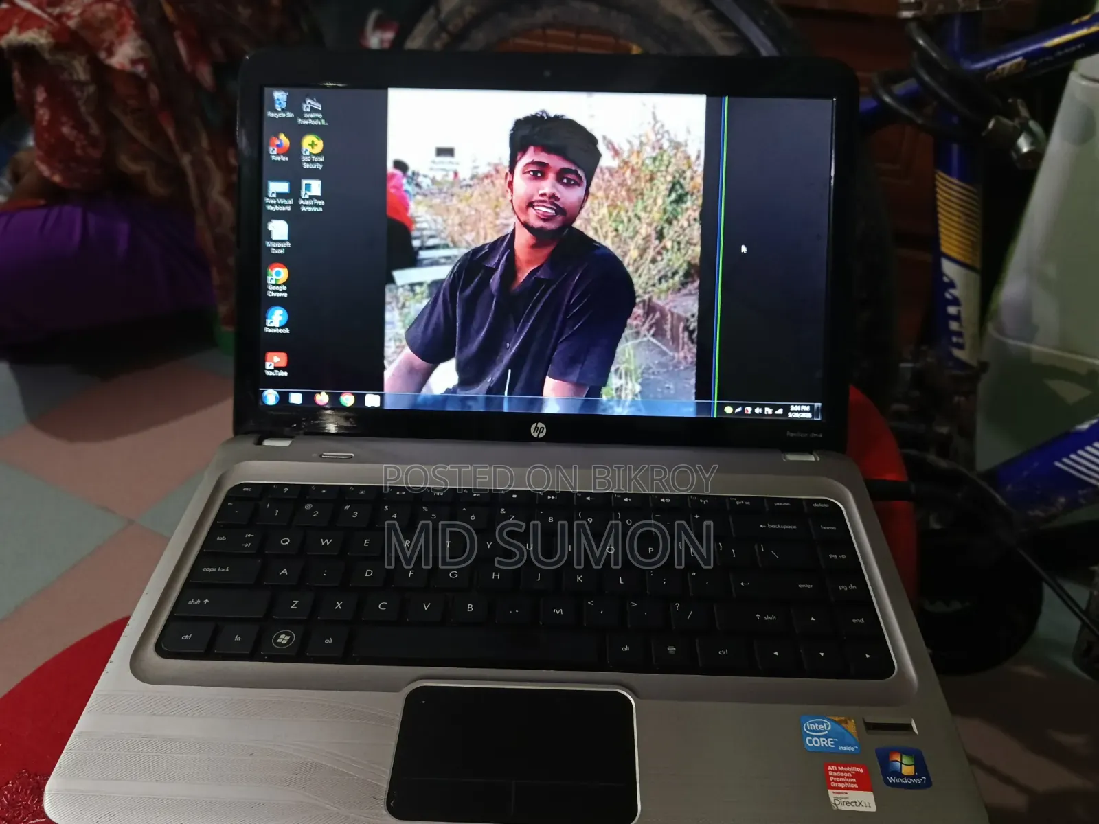 Laptop HP Pavilion DM4 4GB Intel Core i5 eMMC 16 GB