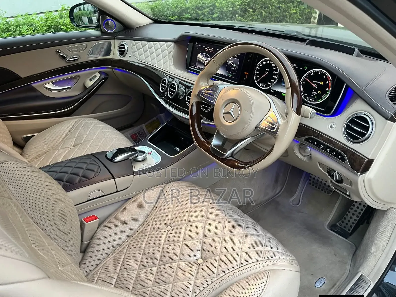 Mercedes-Benz S-Class S 300 BlueTEC HYBRID (W222) 2015 Green