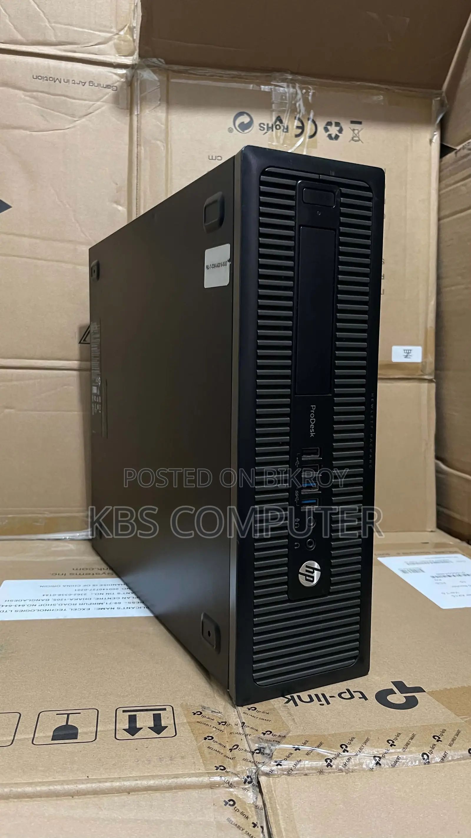 Desktop Computer HP 4GB Intel Core i5 SSD 128GB