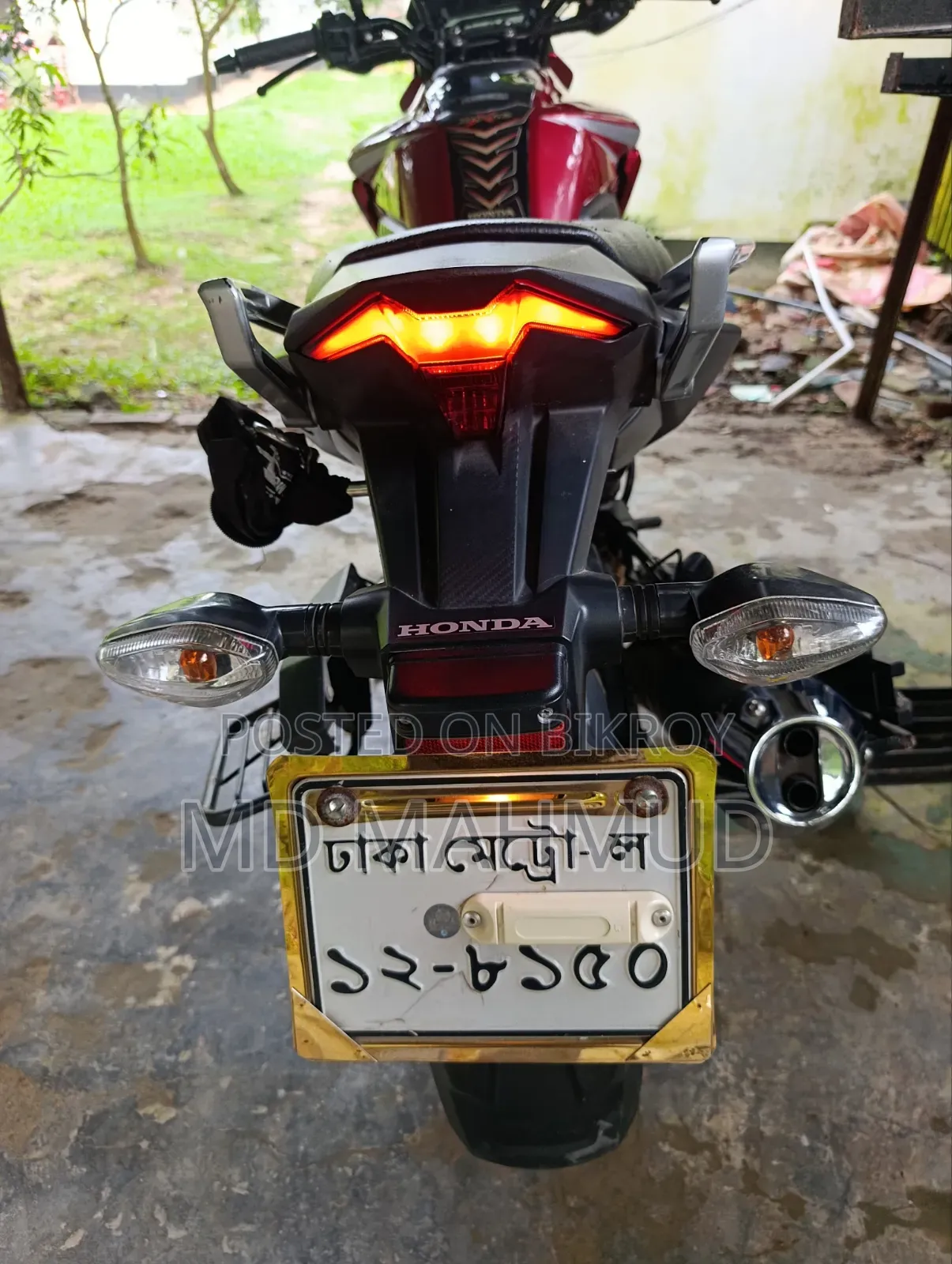 New Honda X-Blade 160 2023 Red