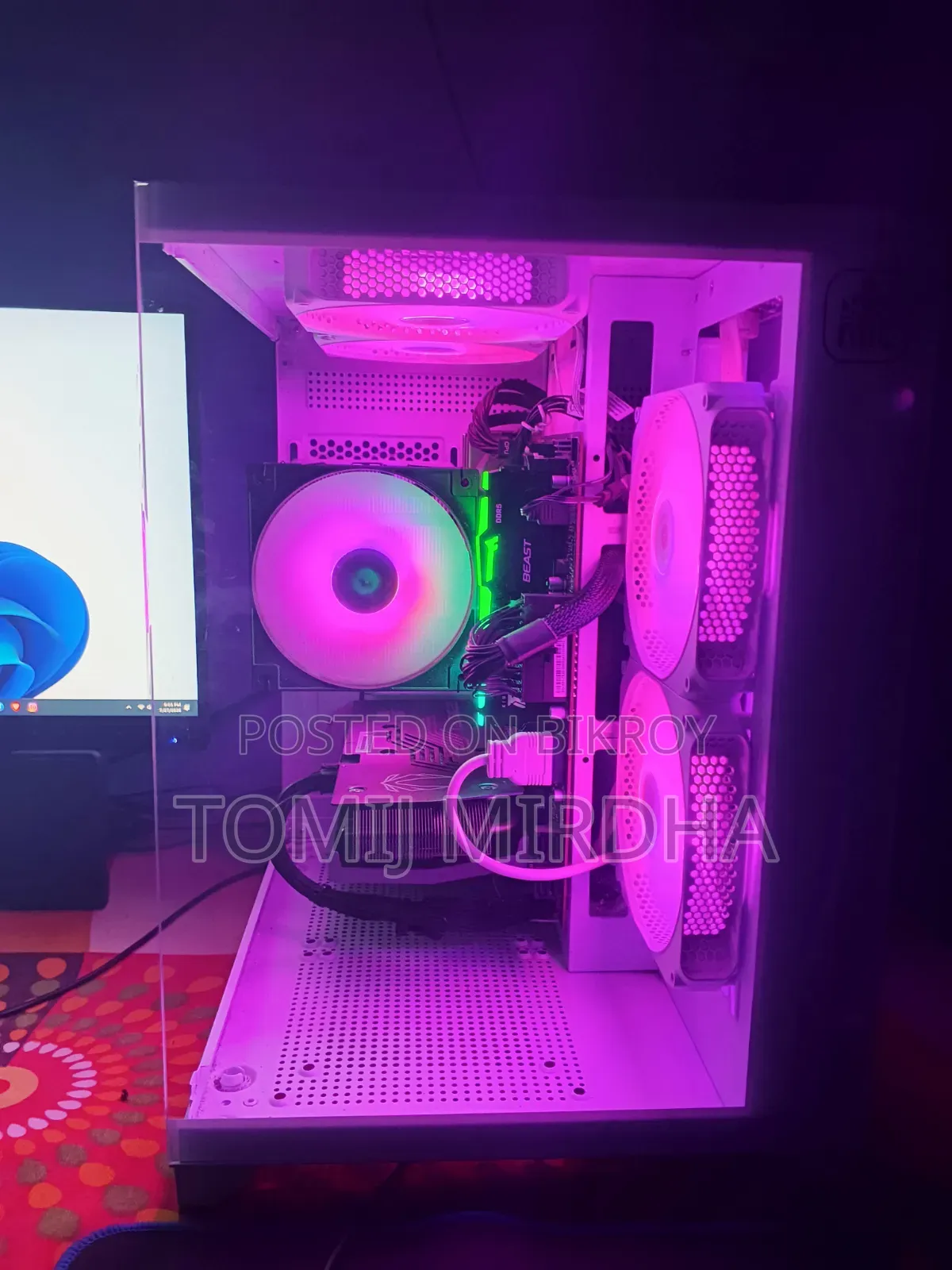 Desktop Computer MSI model 16GB AMD SSD 1T