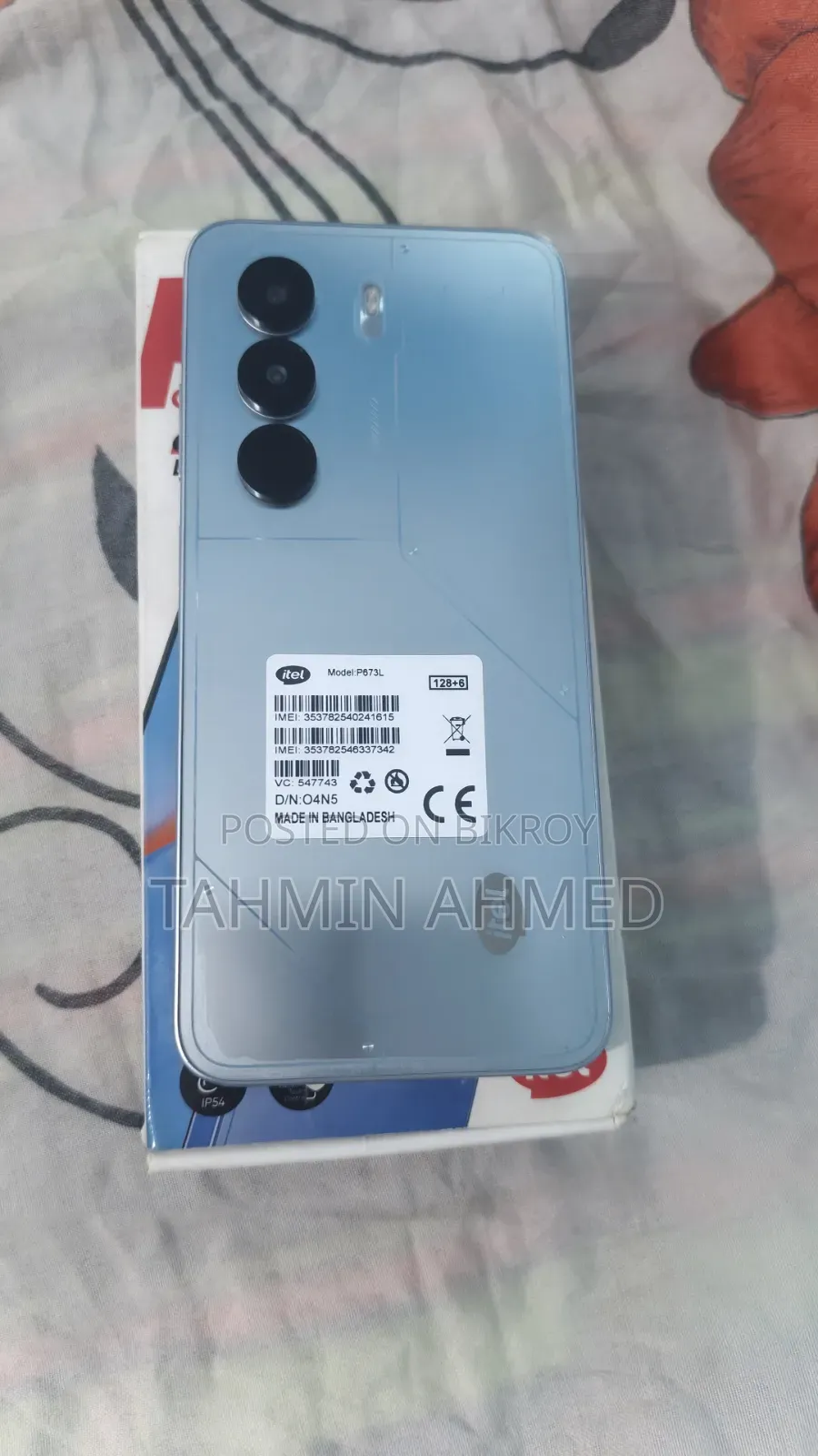 Itel Power 70 128 GB Silver