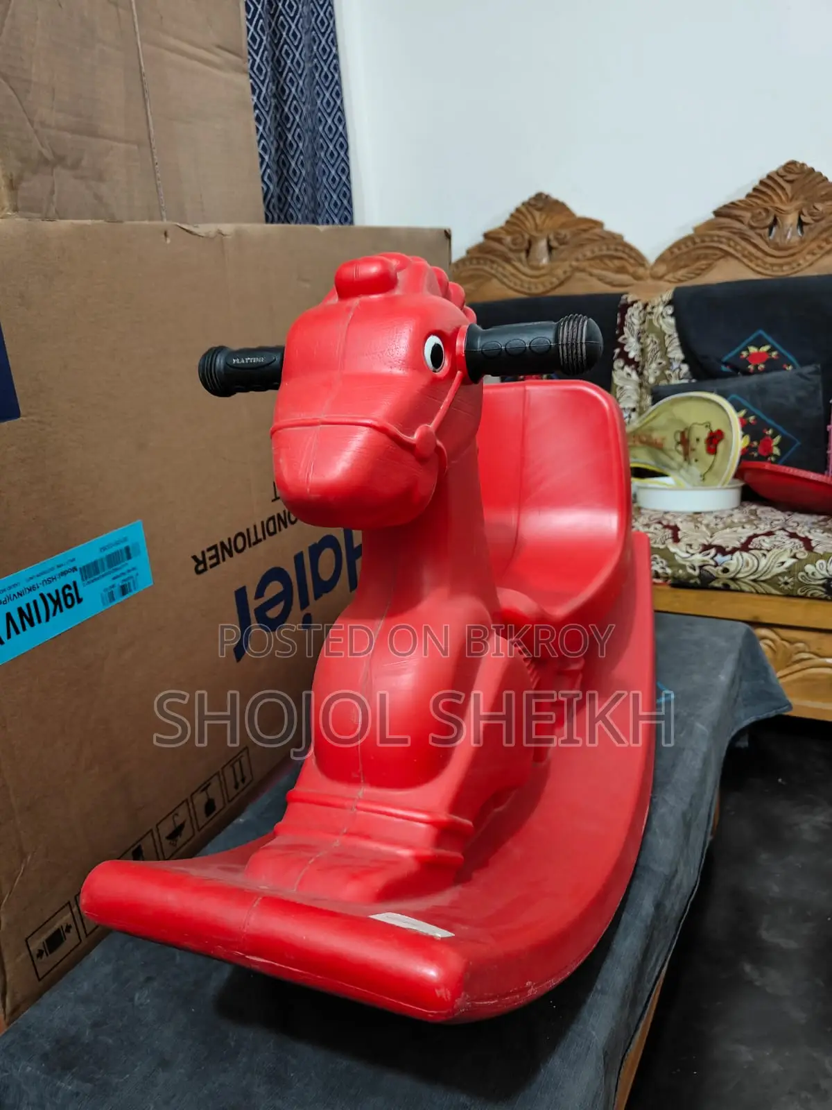 শিশুদের জন্য উইনার হর্স - রেড রকিং হর্স