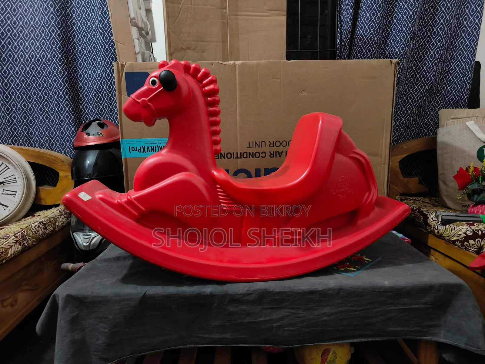 শিশুদের জন্য উইনার হর্স - রেড রকিং হর্স