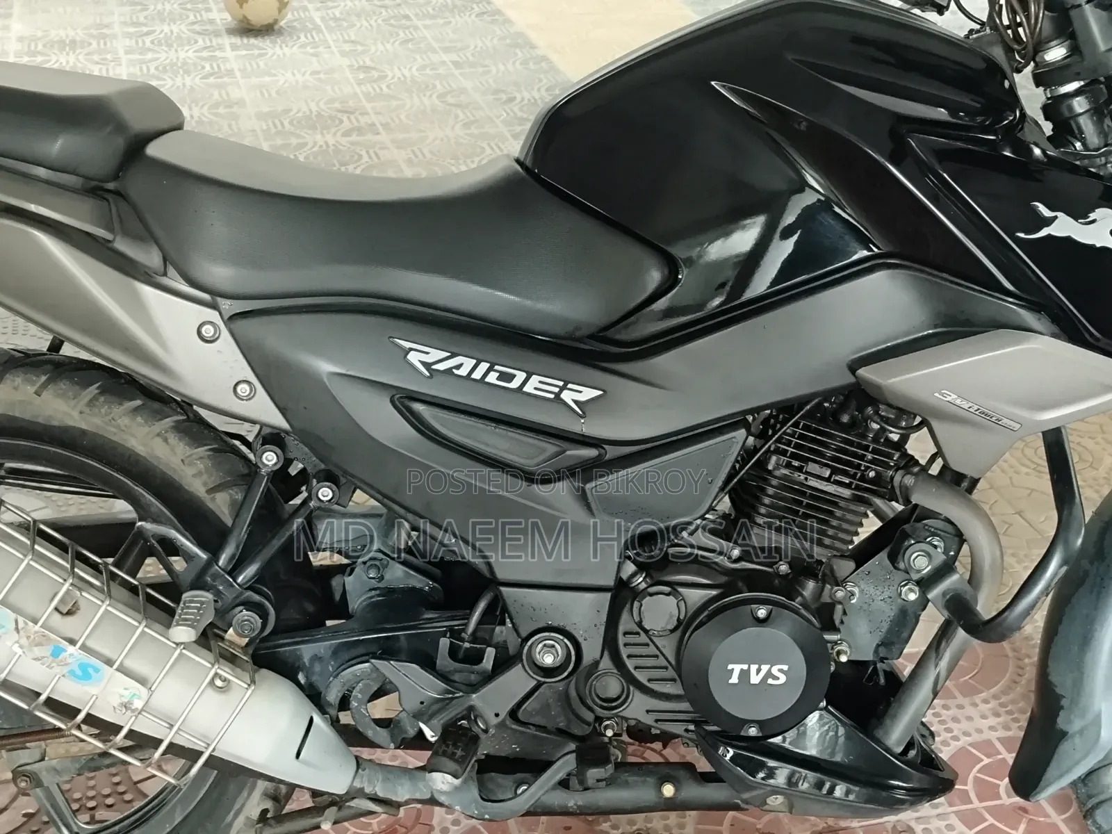 TVS Raider 125 2024 Black