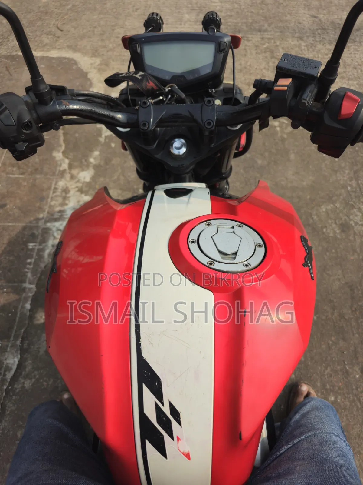 TVS Apache RTR 160 4V 2021 Red