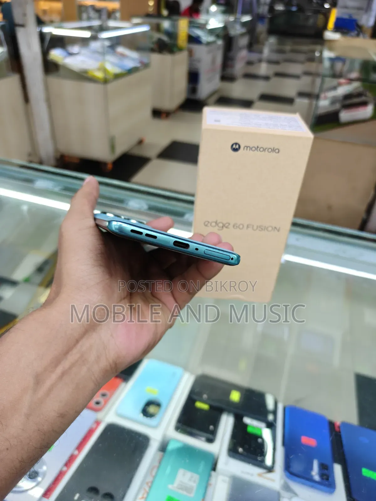 Motorola Edge 60 Fusion 256 GB Blue