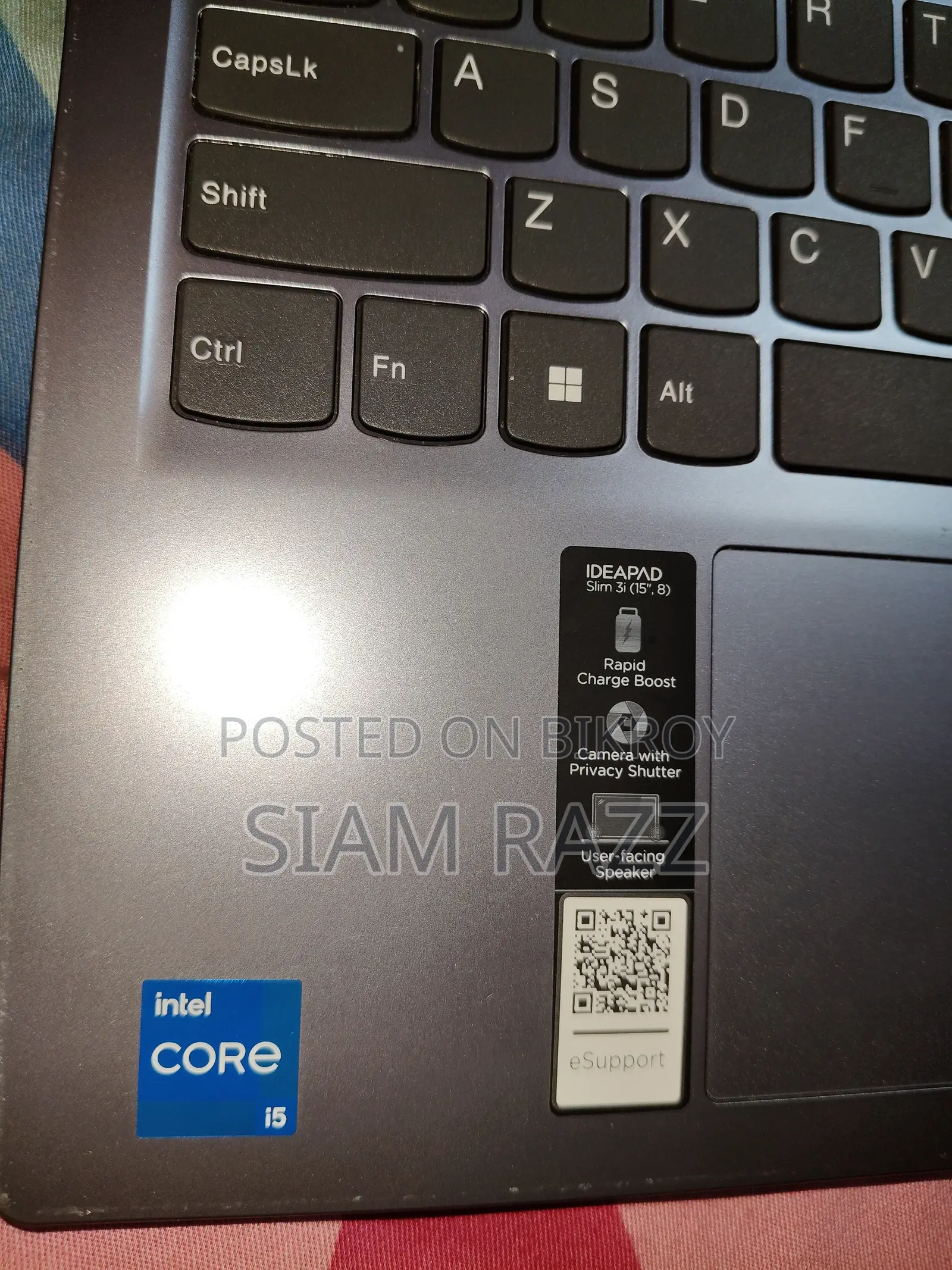 New Laptop Lenovo Ideapad 3 8GB Intel Core i5 SSD 512GB