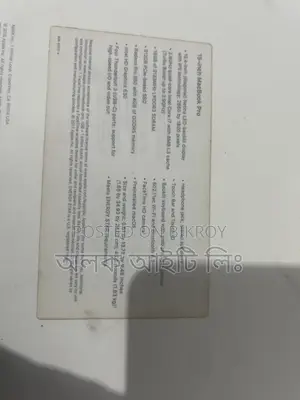 Laptop Apple MacBook Pro 2017 16GB Intel Core i7 SSD 512GB