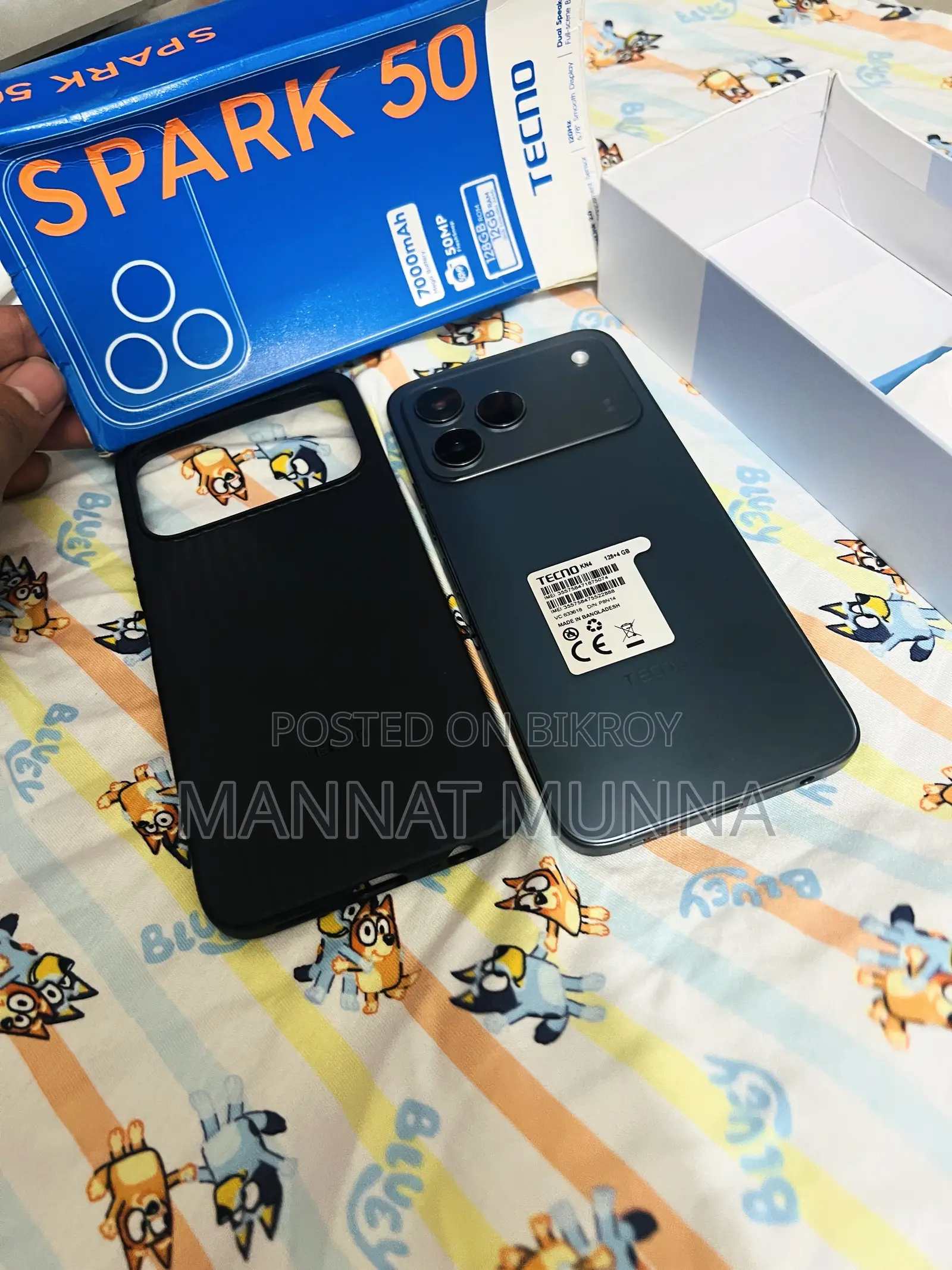 Tecno Spark 50 128 GB Graphite