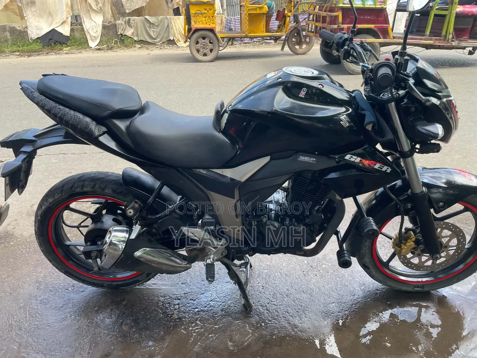 Suzuki Gixxer 2023 Black