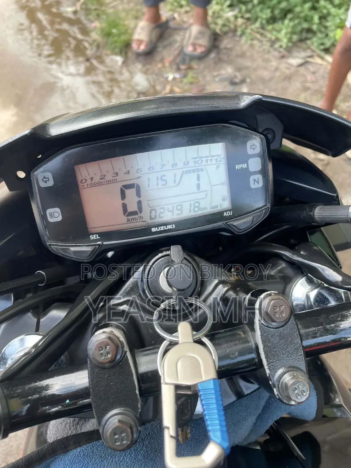 Suzuki Gixxer 2023 Black
