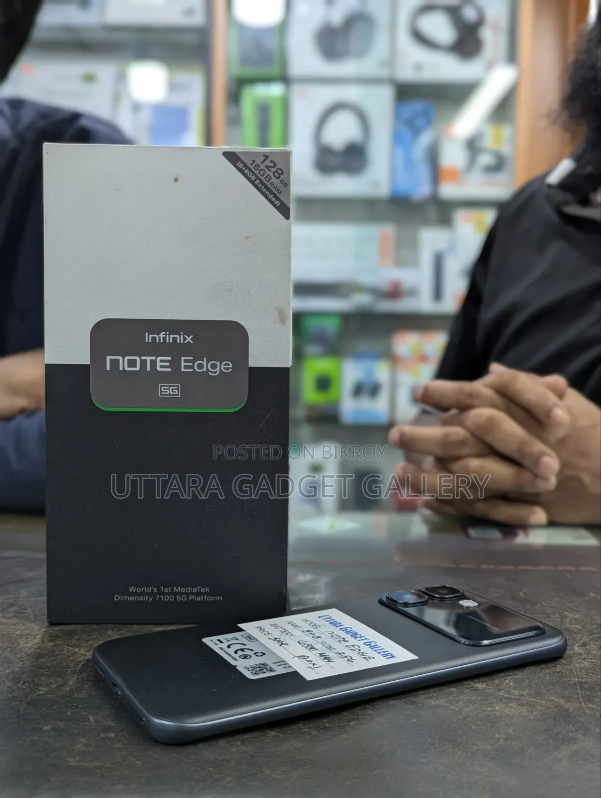 Infinix Note Edge 256 GB Black