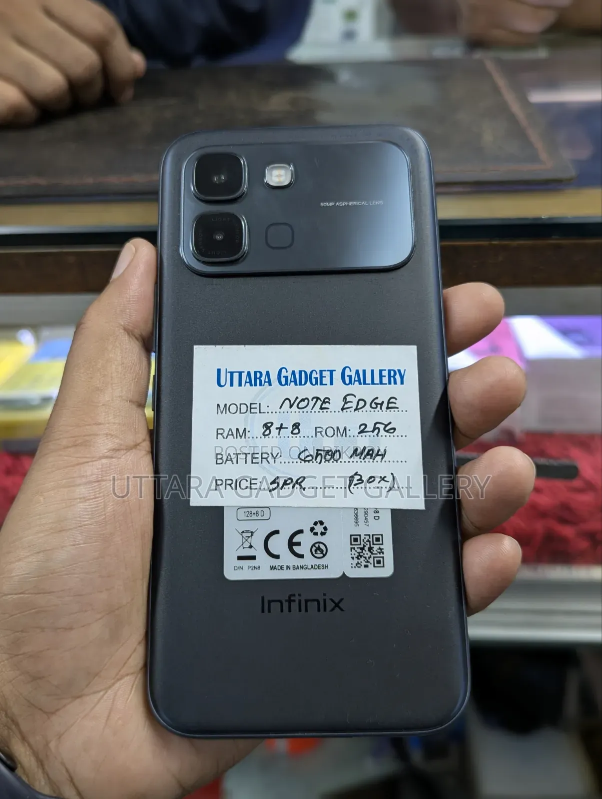Infinix Note Edge 256 GB Black