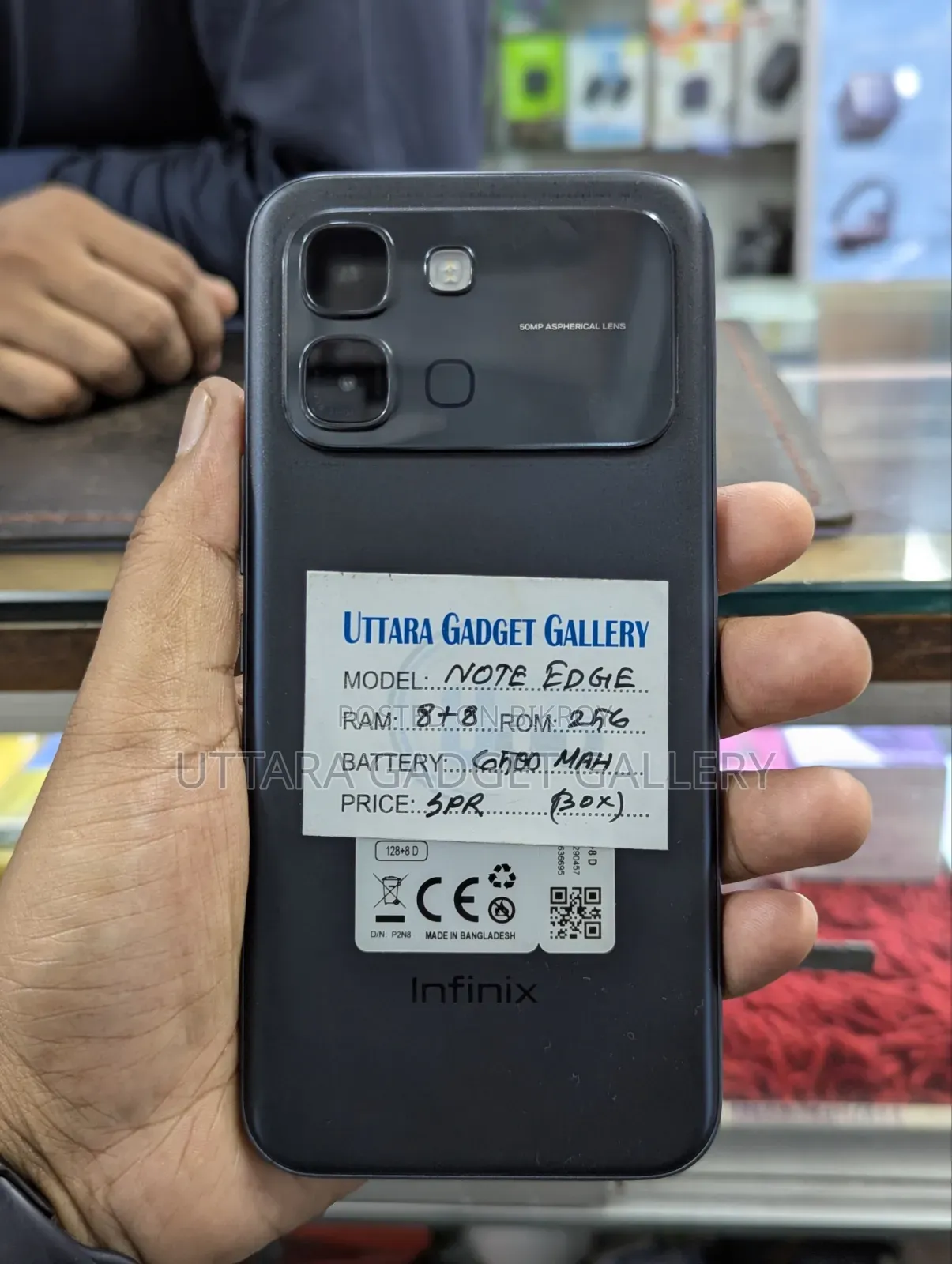 Infinix Note Edge 256 GB Black