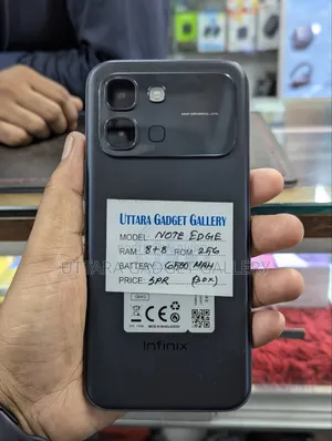 Infinix Note Edge 256 GB Black