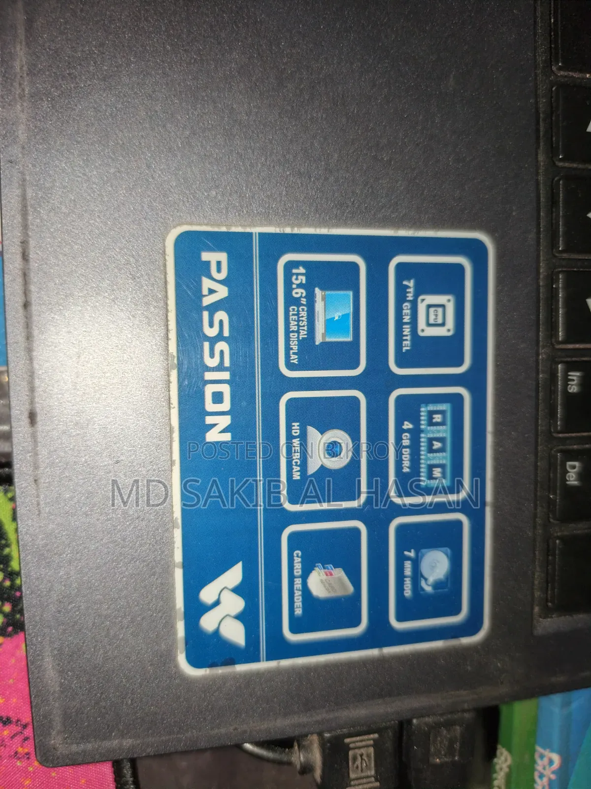 Laptop 8GB Intel Core i3 HDD+SSD 1T