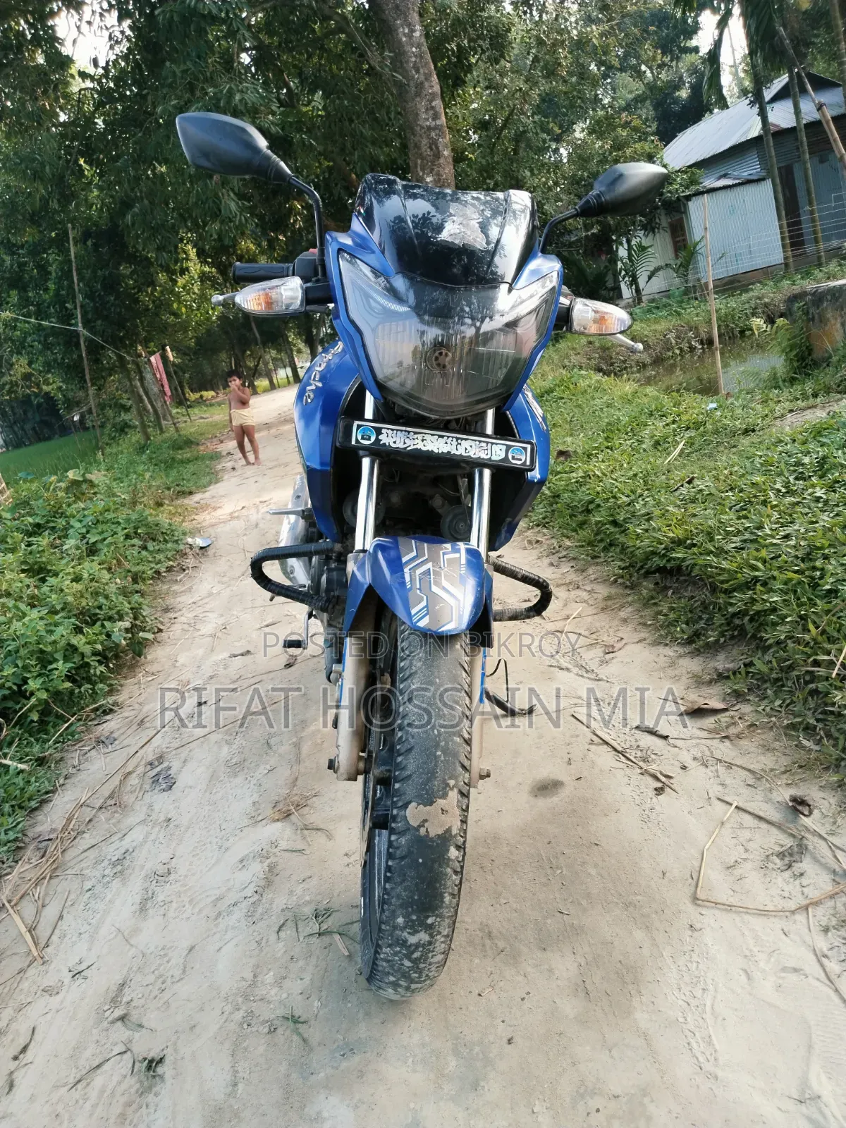 TVS Apache RTR 160 2V 2017 Blue