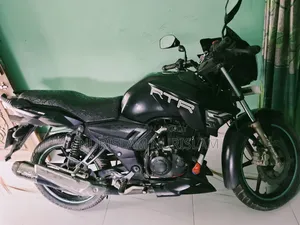TVS Apache RTR 160 2V Refresh X-connect 2019 Black