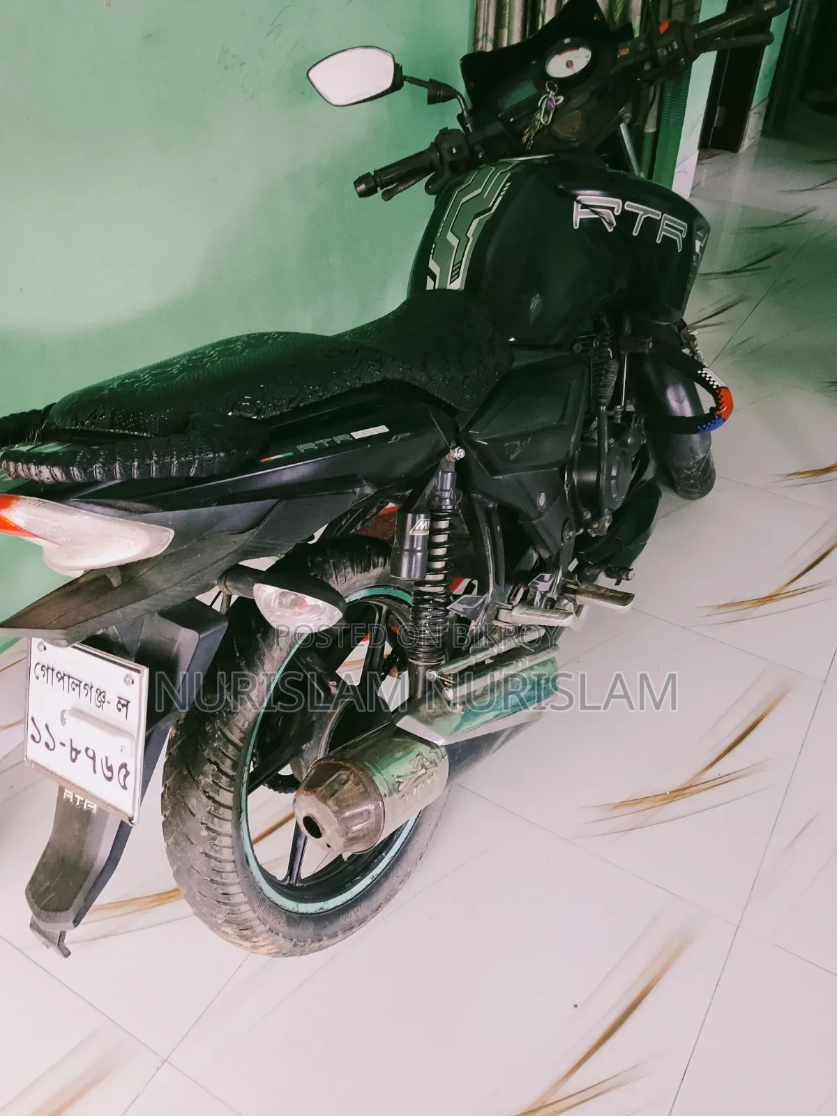 TVS Apache RTR 160 2V Refresh X-connect 2019 Black