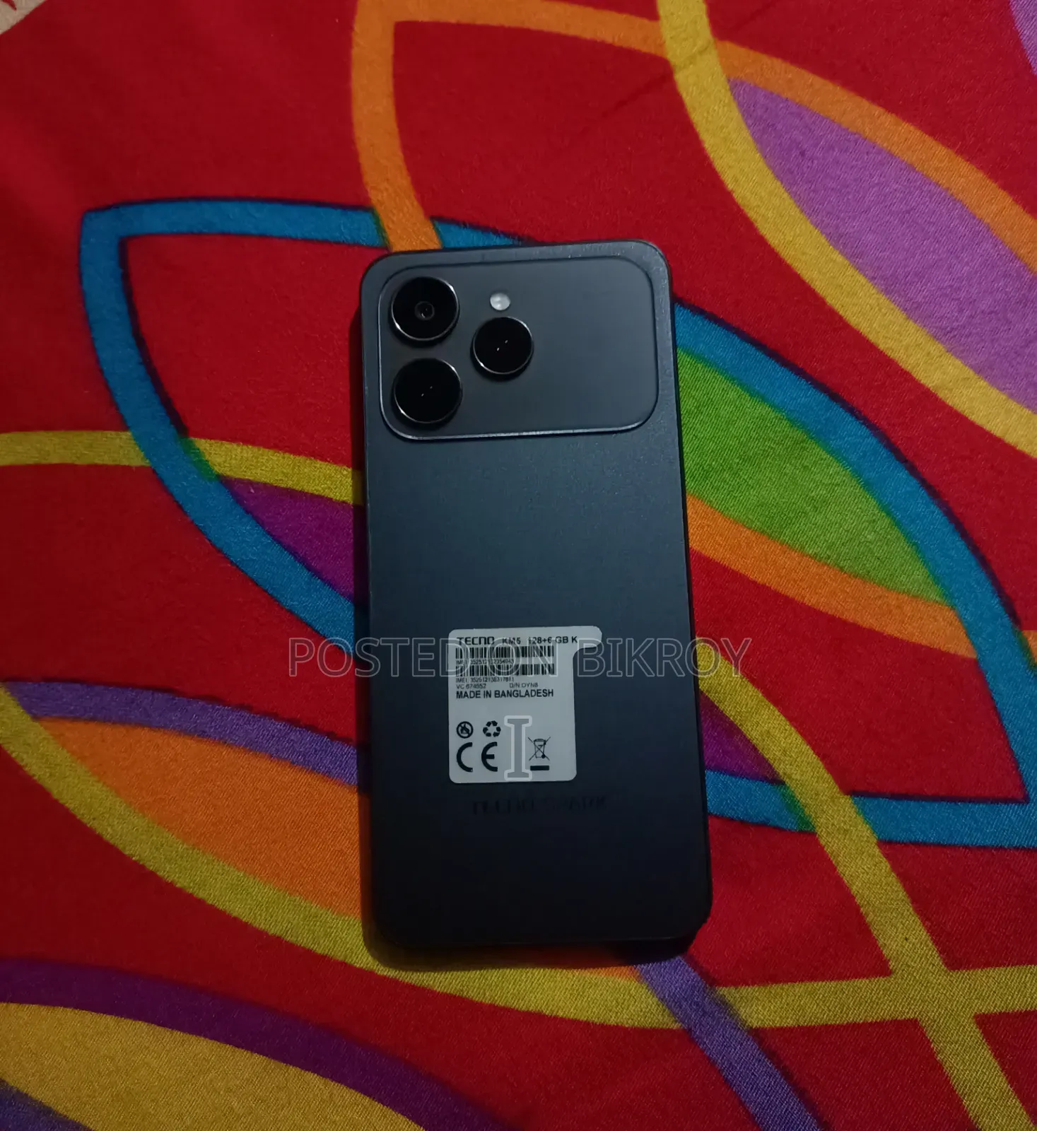 Tecno Spark 40 128 GB Black