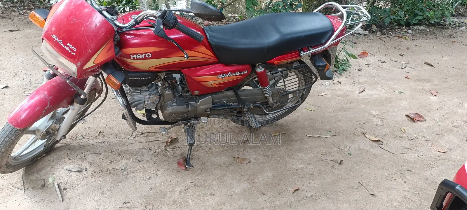 Hero Splendor Plus 2020 Red