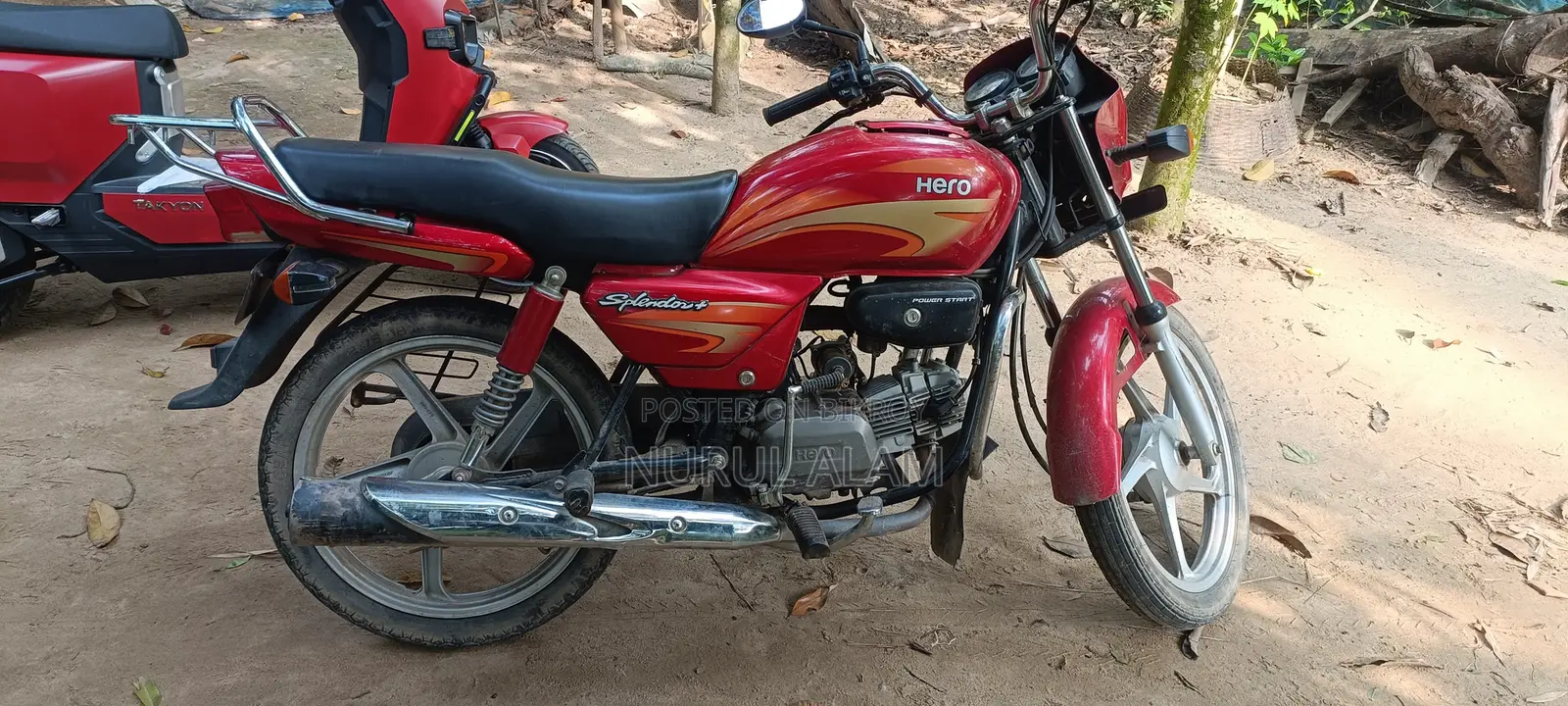Hero Splendor Plus 2020 Red