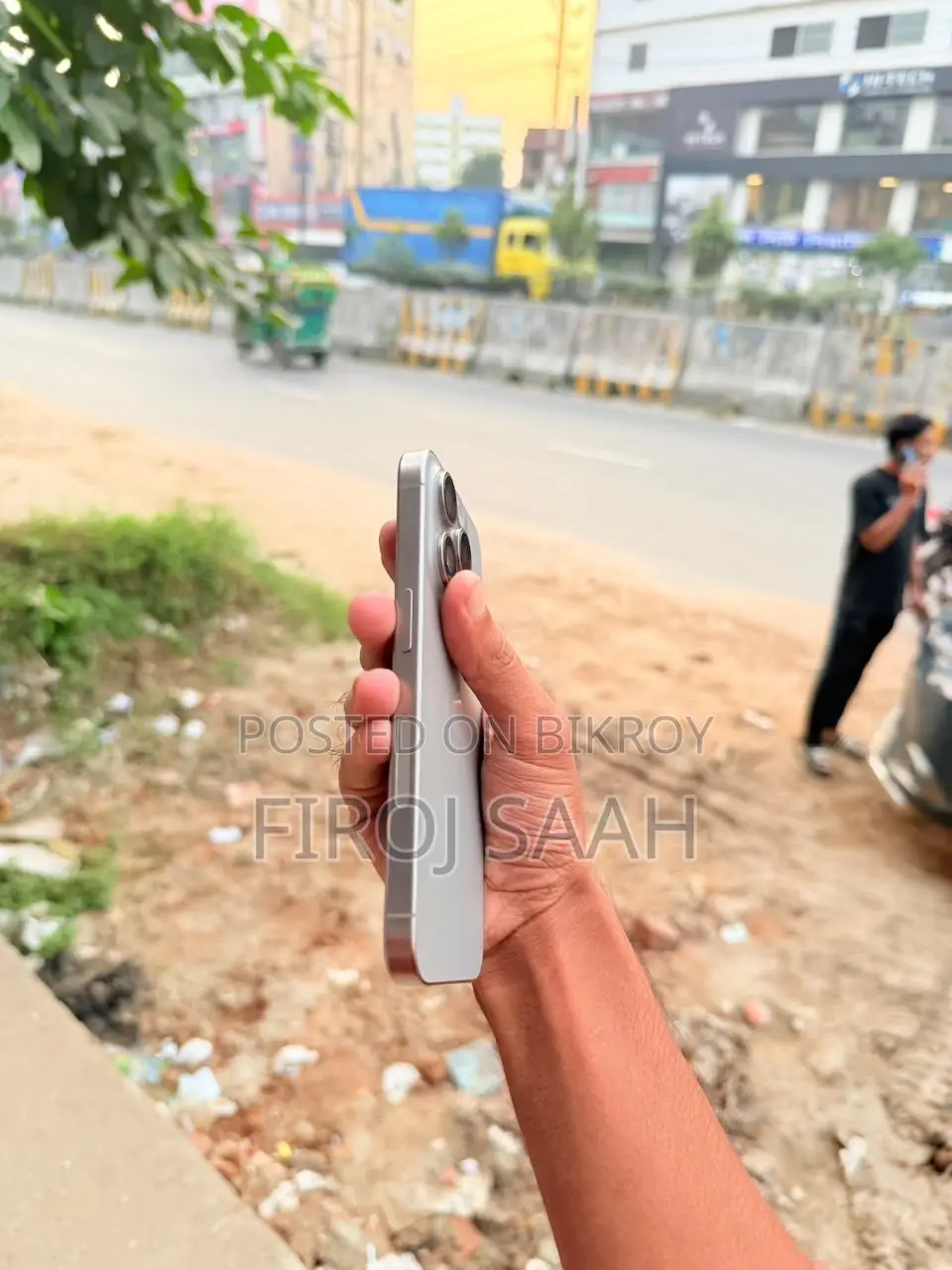 অ্যাপল আইফোন ১৫ প্রো ১২৮ জিবি সিলভার