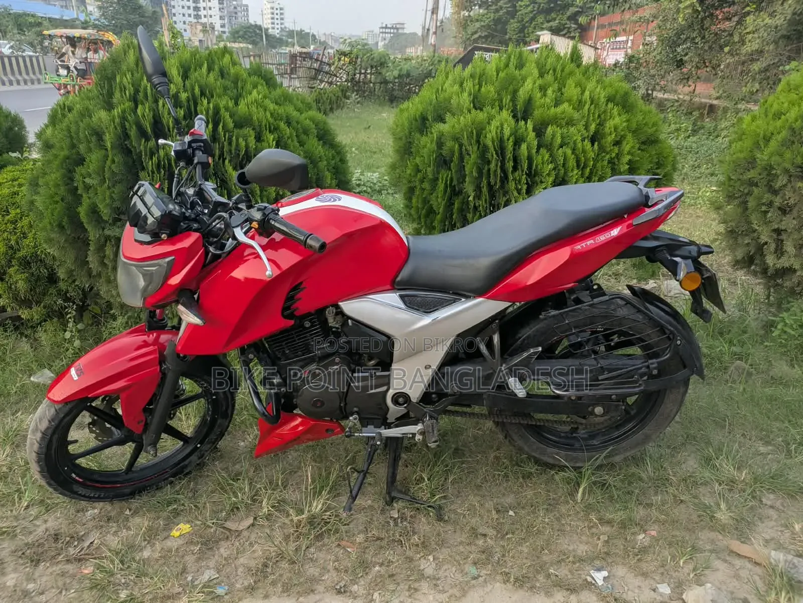 TVS Apache 160 4V 2021 Red